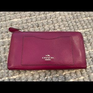 Coach Accordion Zip Wallet